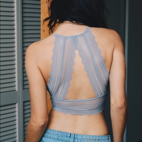 🆕 Couture Gypsy Scallop Lace Keyhole Bralette - Picture 2 of 6